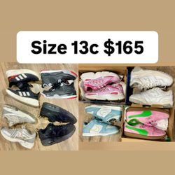 Jordan’s Nikes Adidas 13c Kids Package Deal 