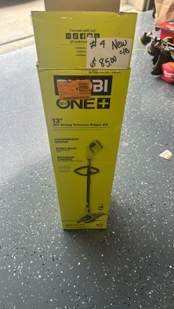 Ryobi 13inch string trimmer with battery and charger