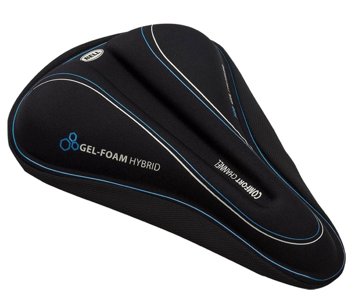 Bell Gel-Foam Hybrid bicycle seat pad + Coosh 650 Gel Max