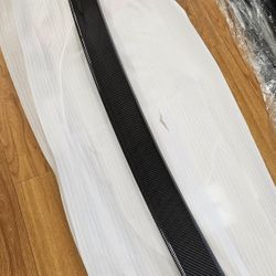 BRAND NEW 2016-2023 Tesla Model X Real Carbon Fiber Rear Glass Roof Spoiler