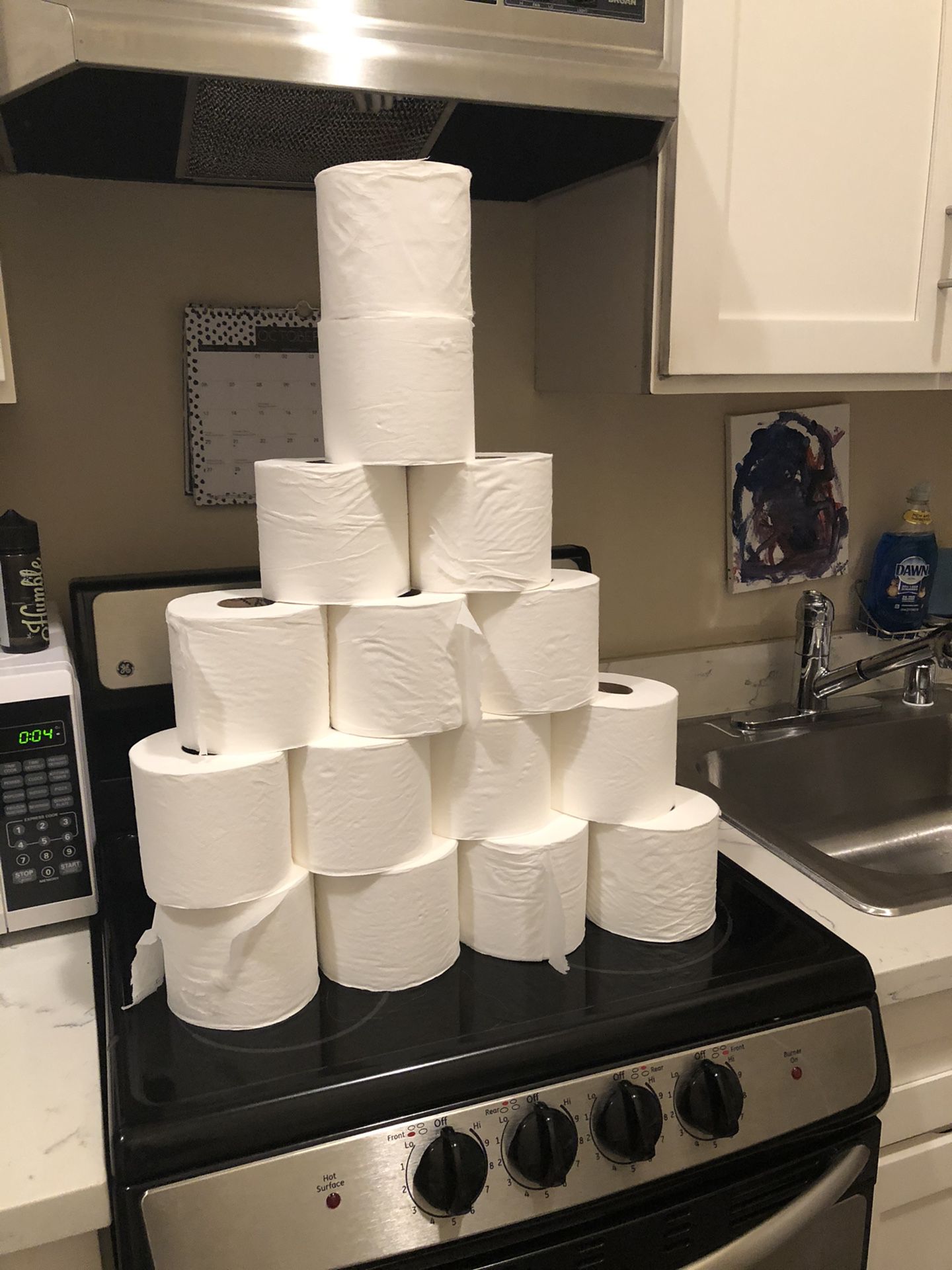 Free toilet paper