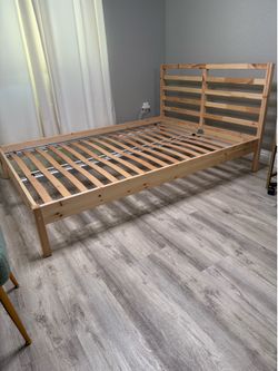 IKEA TARVA Full Size Bed Frame (Slats Not Included)