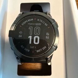 Garmin Fenix 7 Pro GPS Smartwatch (open box,never used)