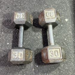 30lb dumbbell $35 each or 2 for $50