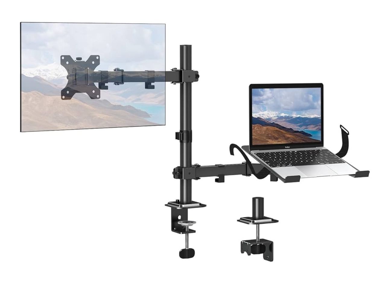 Monitor And Laptop Stand Combo
