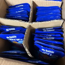 Mr. Bubble Powder Bath Packet 1.4 assorted lot 58 packs grape strawberry berry