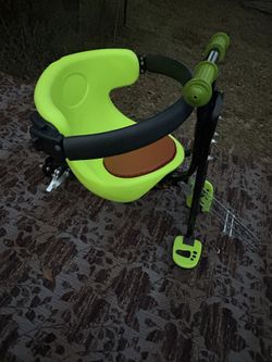 GMSLuu Baby Bicycle seat / front mounted child seat with handlebar & peddles