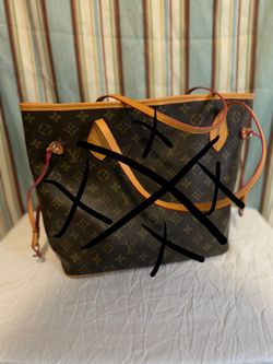 Brown leather bag