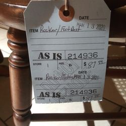 Antique rocking chair