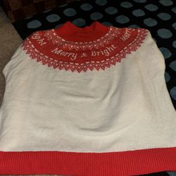 Merry & Bright Sweater XL! 
