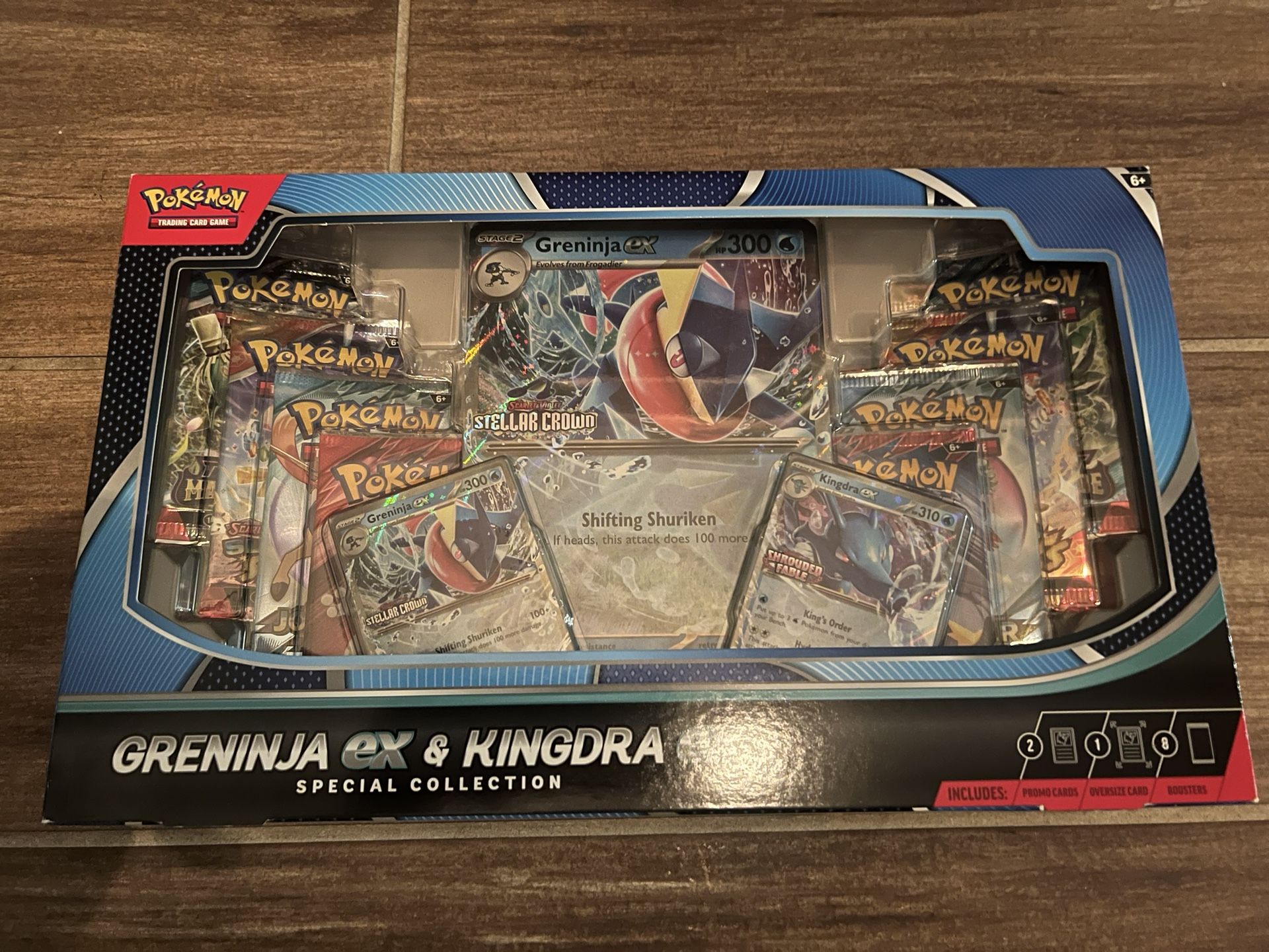 Pokemon Greninja ex and Kingdra ex Special Collection