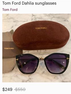 Tom Ford dahlia sunglasses o.b.o