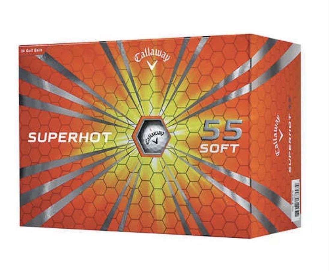 Callaway SuperHot 55 Soft Golf Ball 24pk New