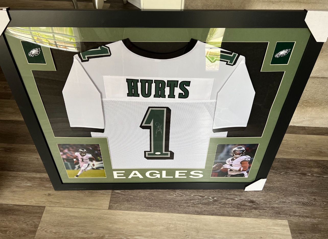 Jalen Hurts Philadelphia Eagles Jersey Autographed 