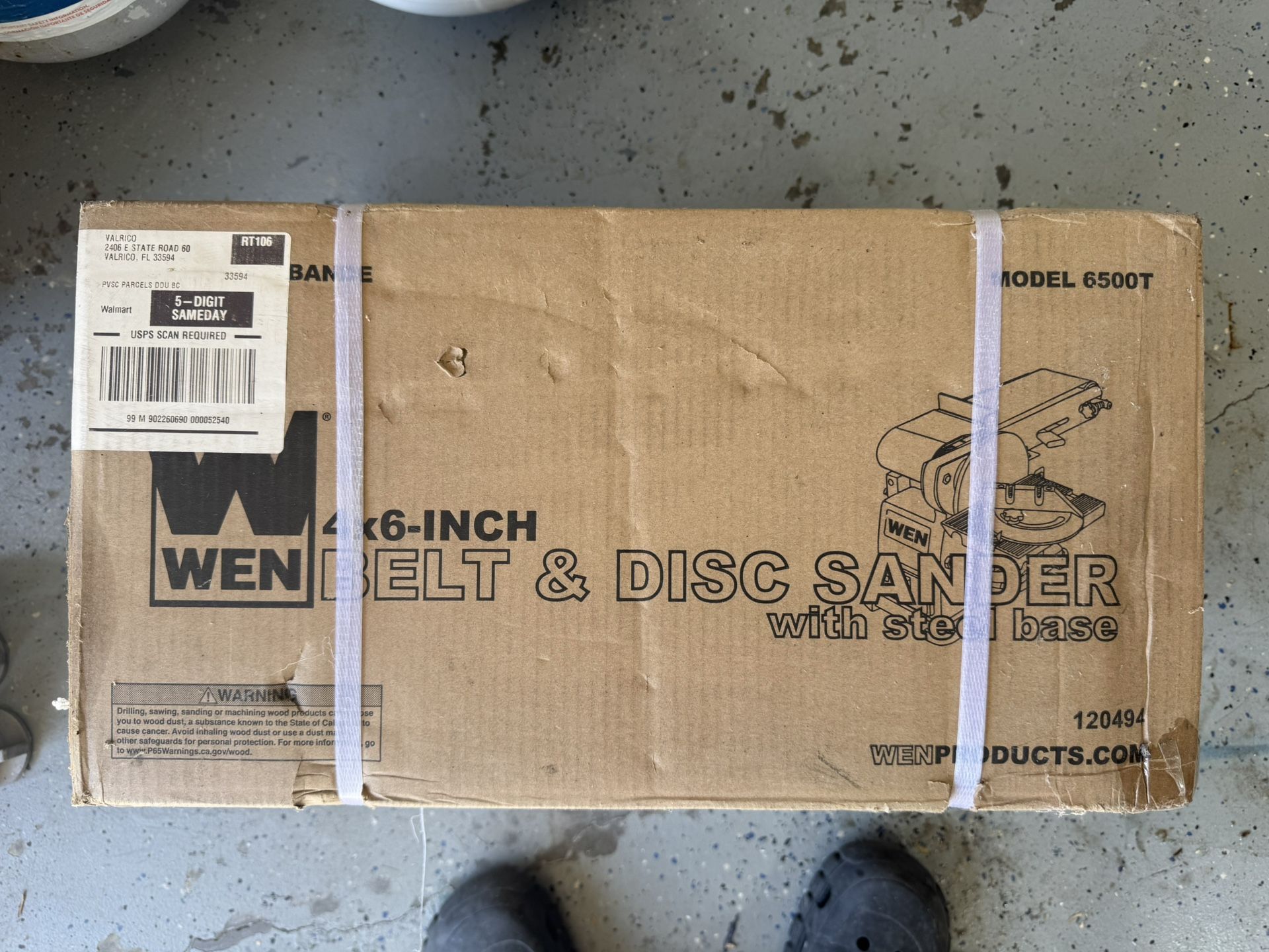 WEN Belt & Disc Sander 6500T NEW