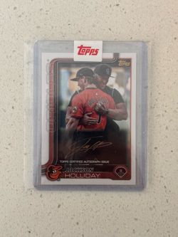 2025 Topps Jackson Holliday Gold Mirror Auto