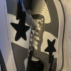 Bape Shoes Grey