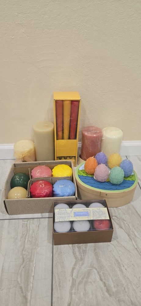 Mixed Lot Of Candles. All For $20.