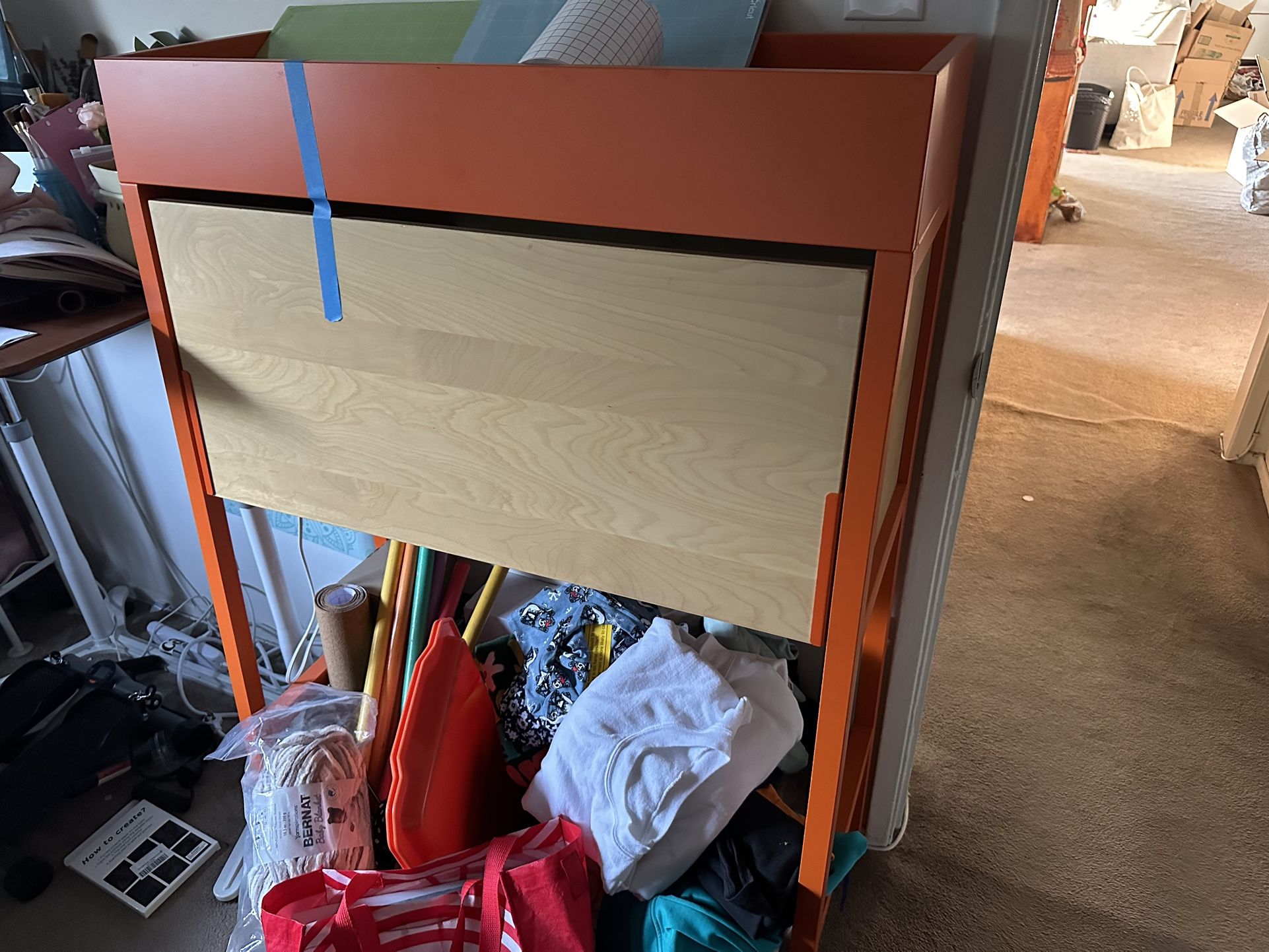 Folding Secretary Desk
