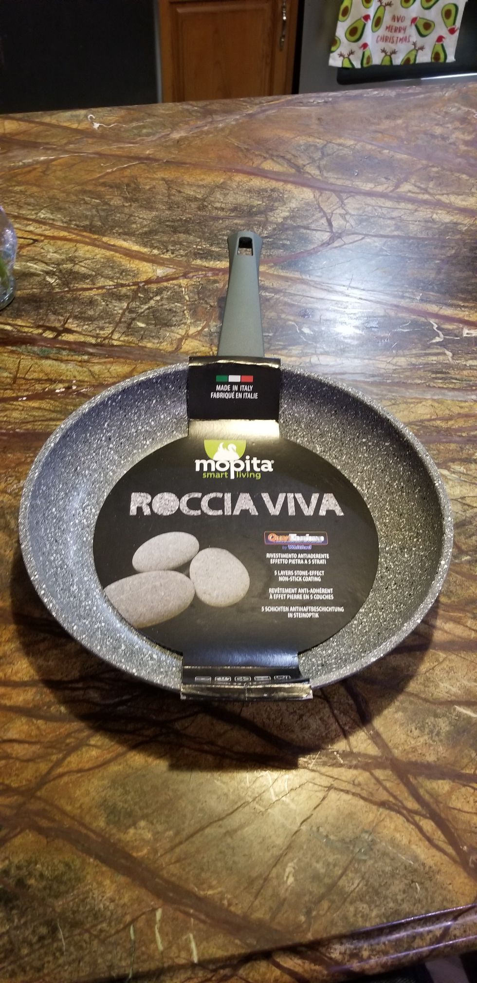 ITALIAN MOPITA ROCCIA Viva Non Stick Skillet Pan Forged Aluminum