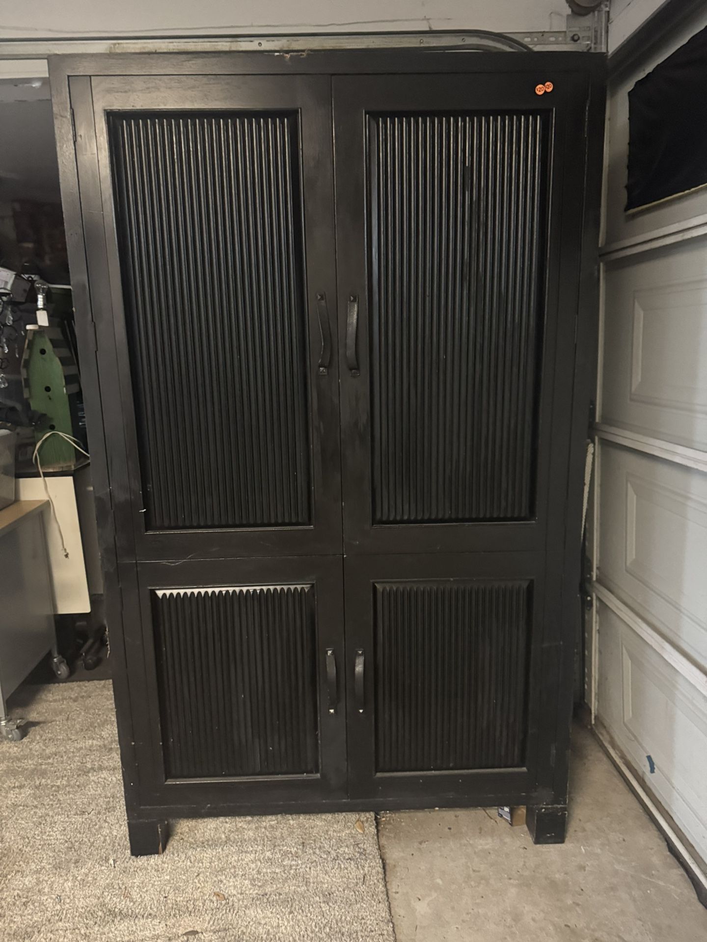 Armoire Black With Removable Shelf’s