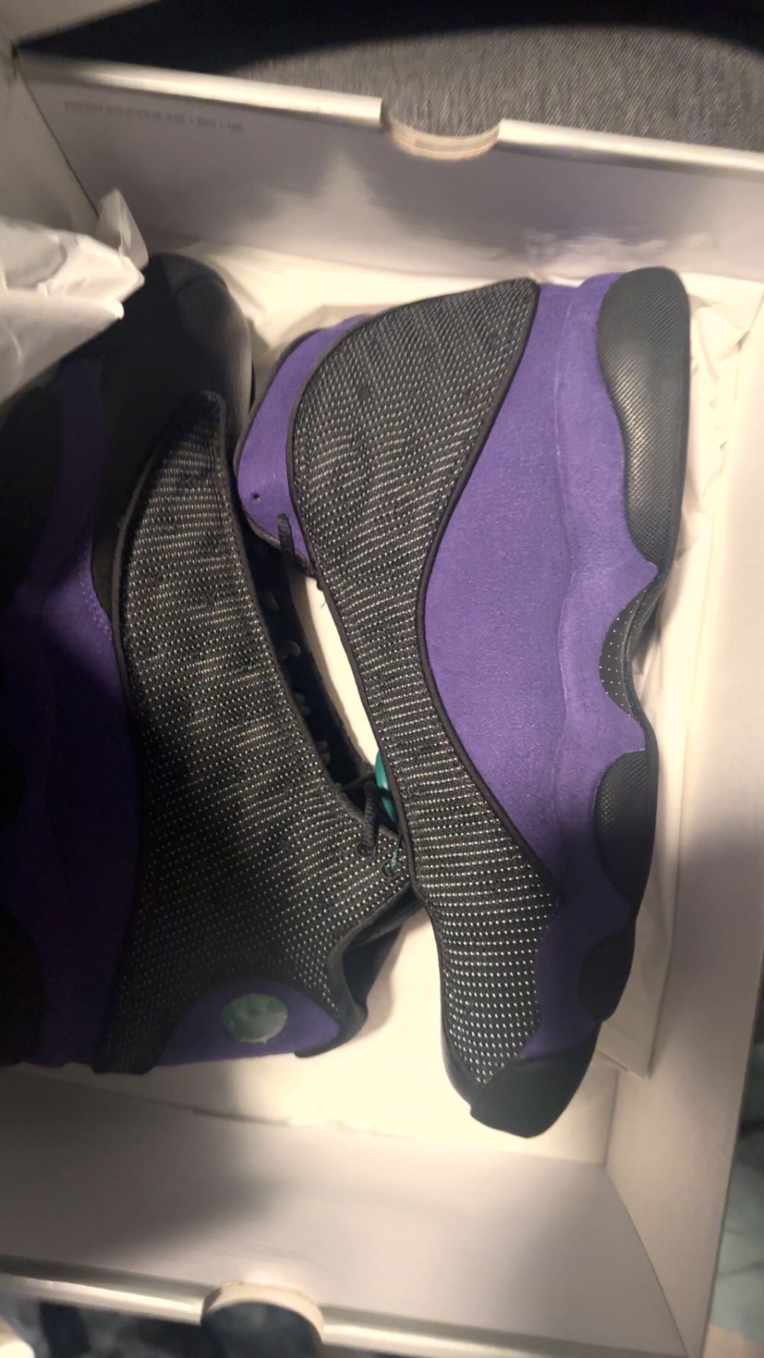 Jordan 13 Black N Purple
