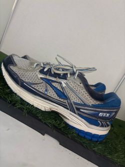 Brooks Adrenaline GTS 15 Running Shoes Blue/Gray-Silver Men’s Size 10.5