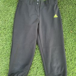 Adidas Softball Pants Girls Small