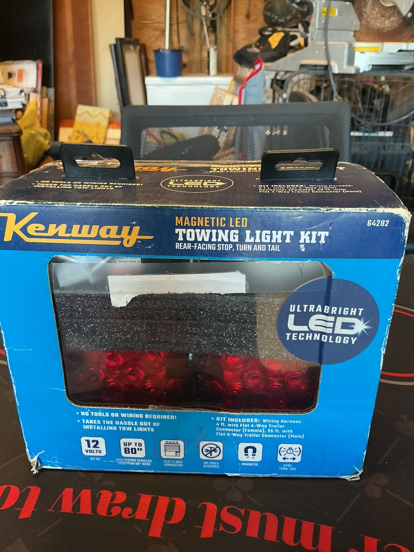 Brand new kenway magnetic led towing light kit