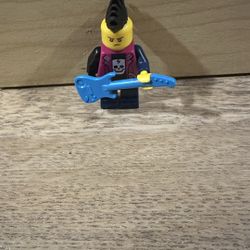 Lego Rock Star Minifigure