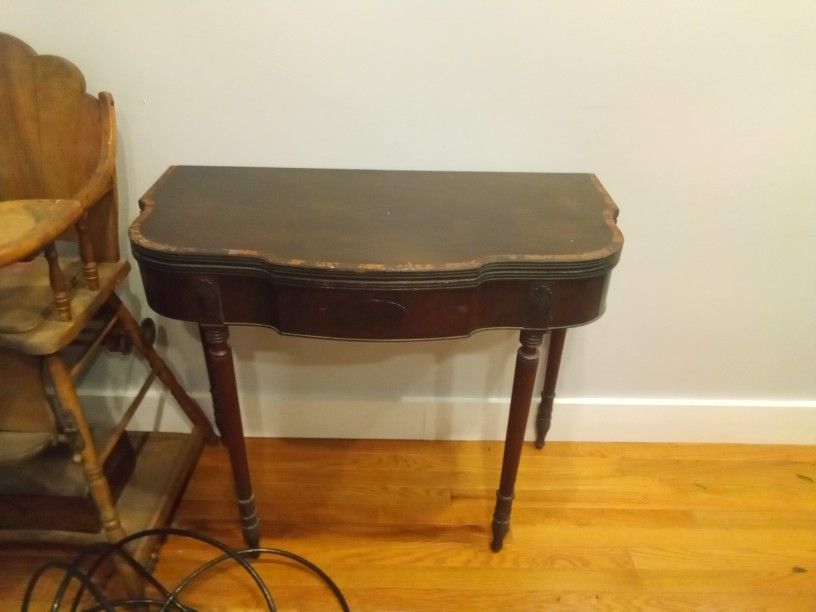 antique leaf table