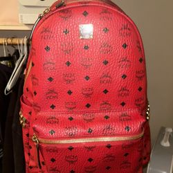 MCM Backpack (Red)