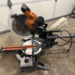 Ridgid 12” Sliding Miter Saw