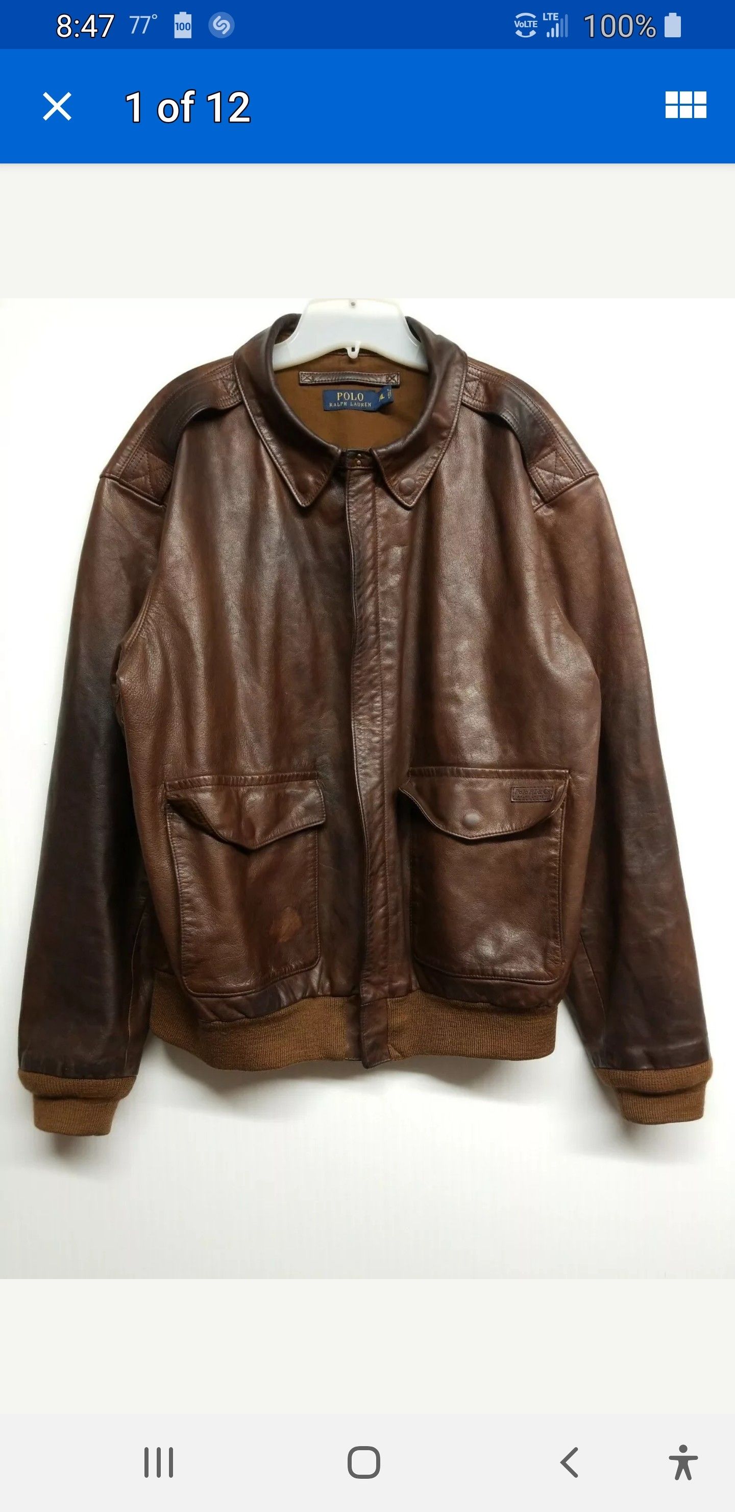 Polo bomber jacket.