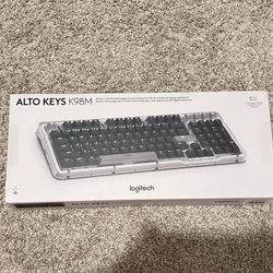 Logitech Alto Keys K98M Wireless Mechanical Keyboard (Graphite) - Like New