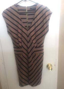 MIDI striped dress size M