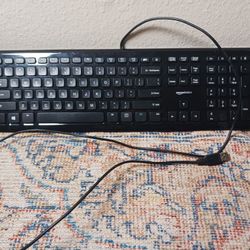 Amazon Basics, Keyboard, Black