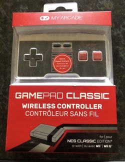 Wireless Controller for NES Classic Edition Wii/Wii U