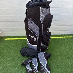 New Callaway Solaire Golf Bag and Head Covers