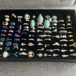 Many Beautiful Rings To Choose From 