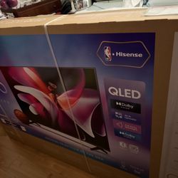 TV  Hisense 65 “ QLED BRAND NEW- Nuevo En Caja