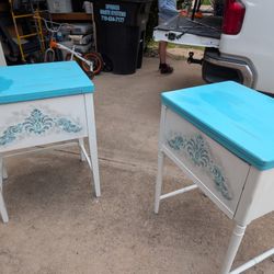 Cottage/farmhouse Style Storage Tables 