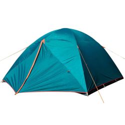 NTK Colorado GT 6 Person Outdoor Dome Family Camping Tent 100% Waterproof, Easy Assembly, Durable Fabric Full Coverage Rainfly - Micro Mosquito 