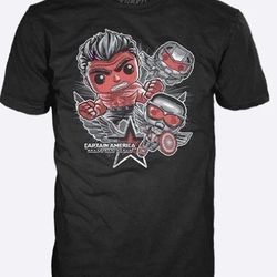 Funko Pop! Tees - Marvel Collector Corps - Captain America: Brave New World (S)