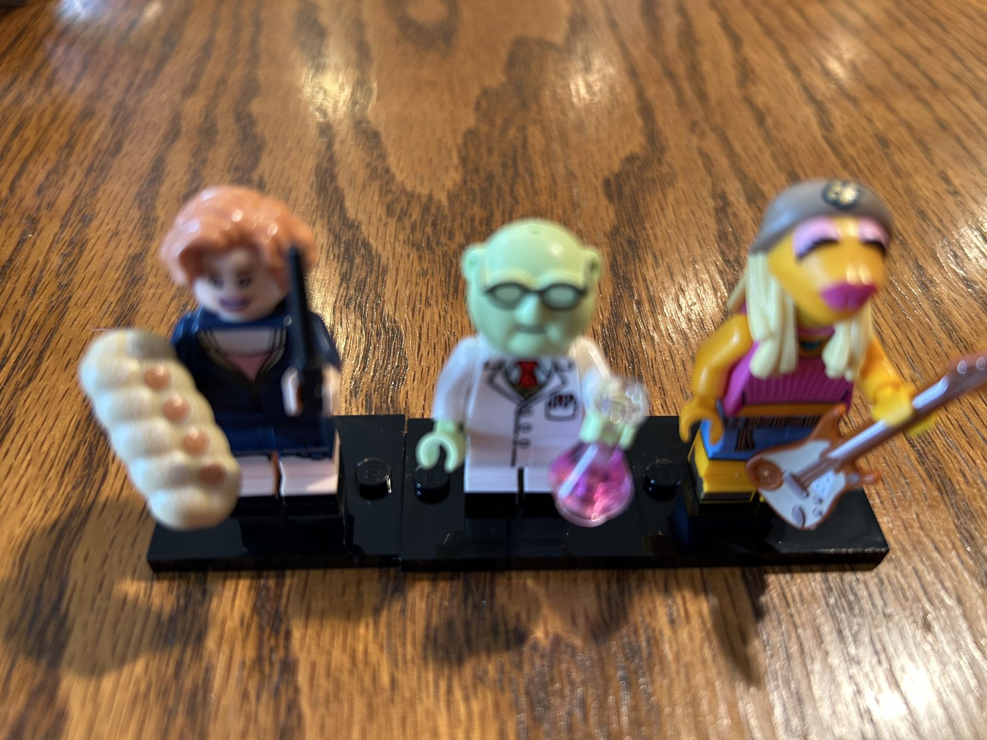 3 LEGO Minifigs The Muppets #71033 and Harry Potter #71022