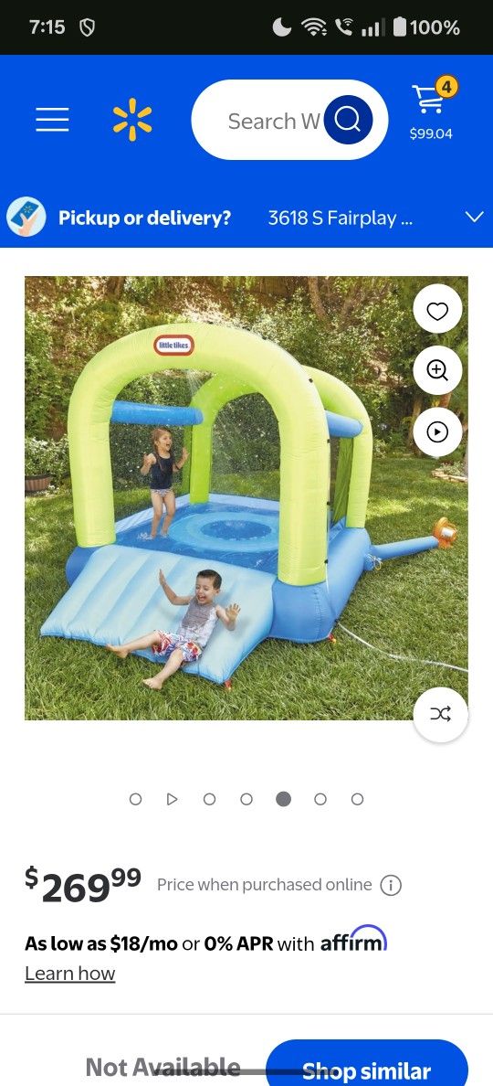 Splash Bounce House
