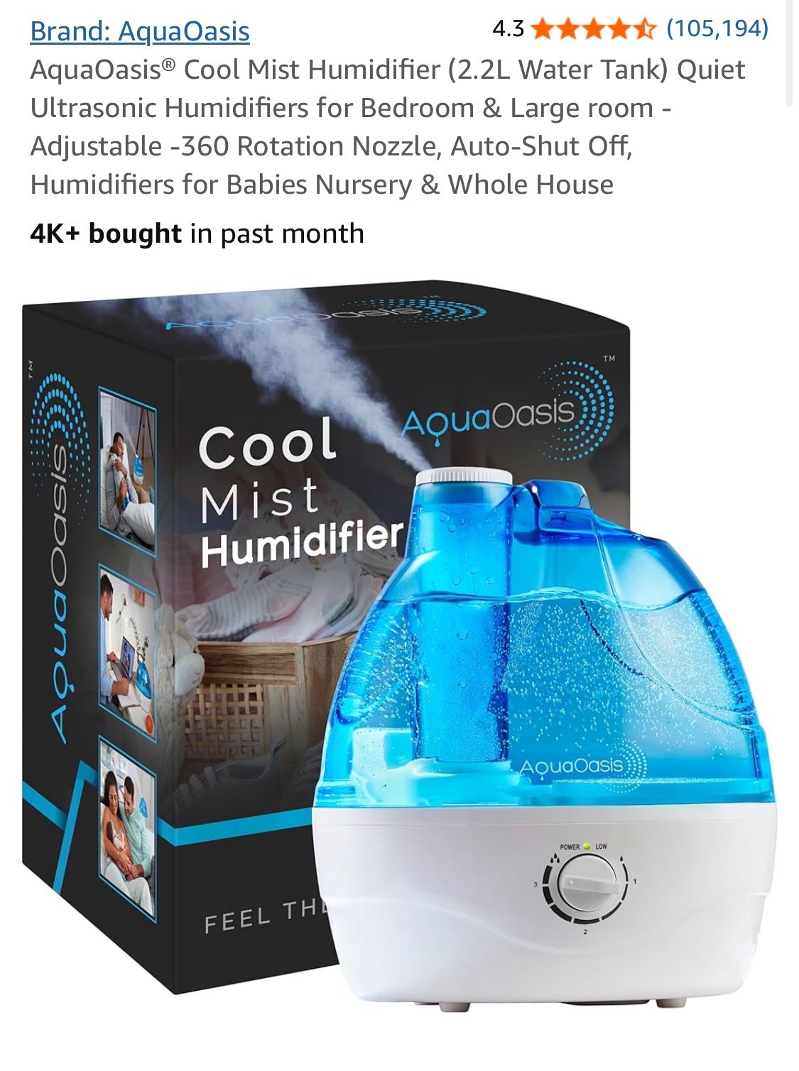 AquaOasis Humidifier