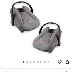 Cozy Cover Infant Car Seat Cover (Charcoal) - The Industry Leading Infant Carrier Cover Trusted by O