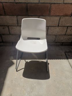 modern white chair