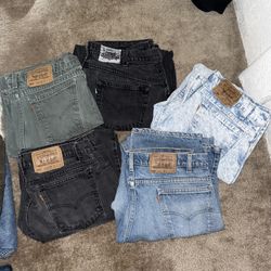 Vintage Levi’s Orange Tab And 1 Silver Tab